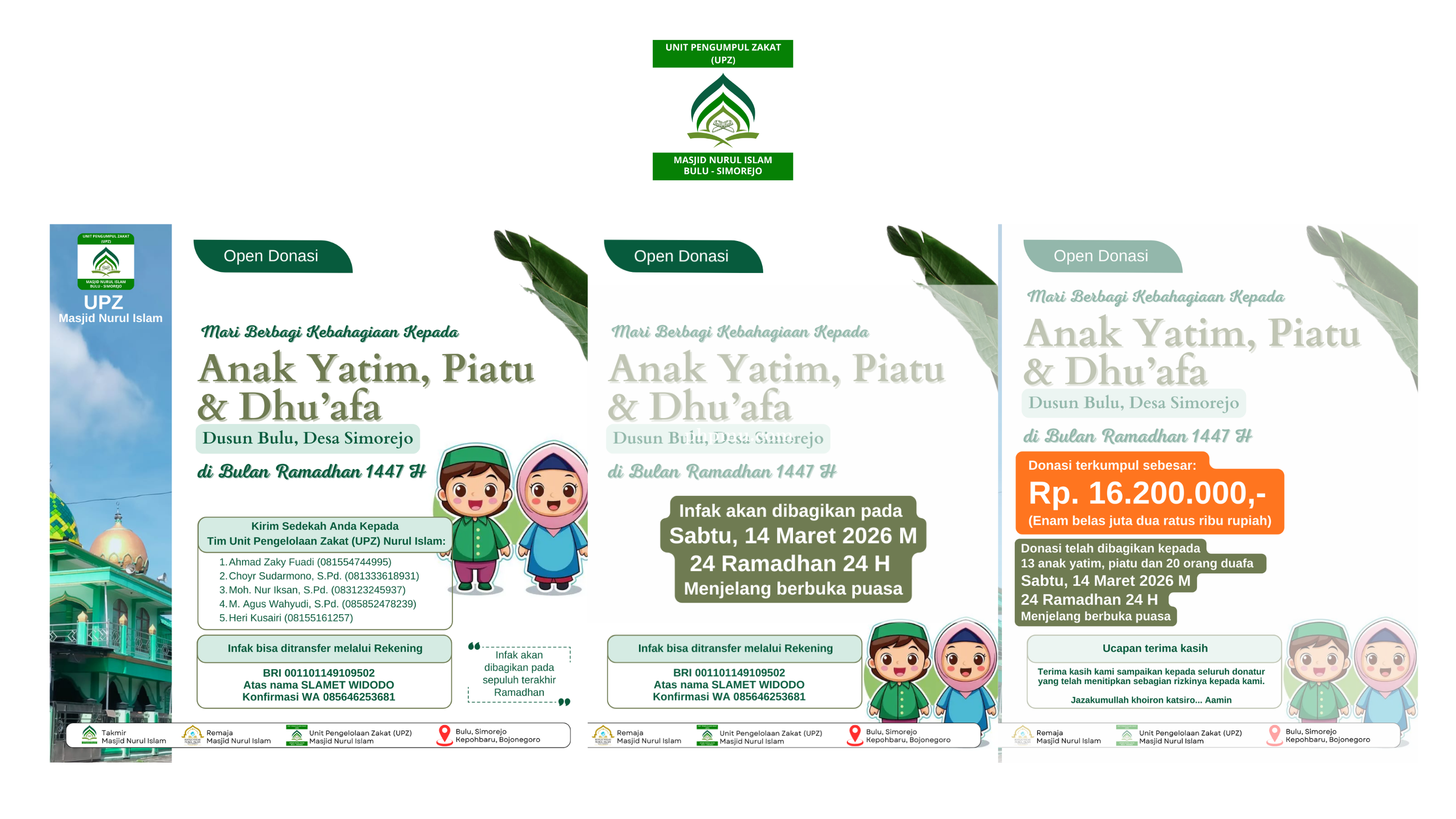 Cahaya Kepedulian dari Serambi Masjid