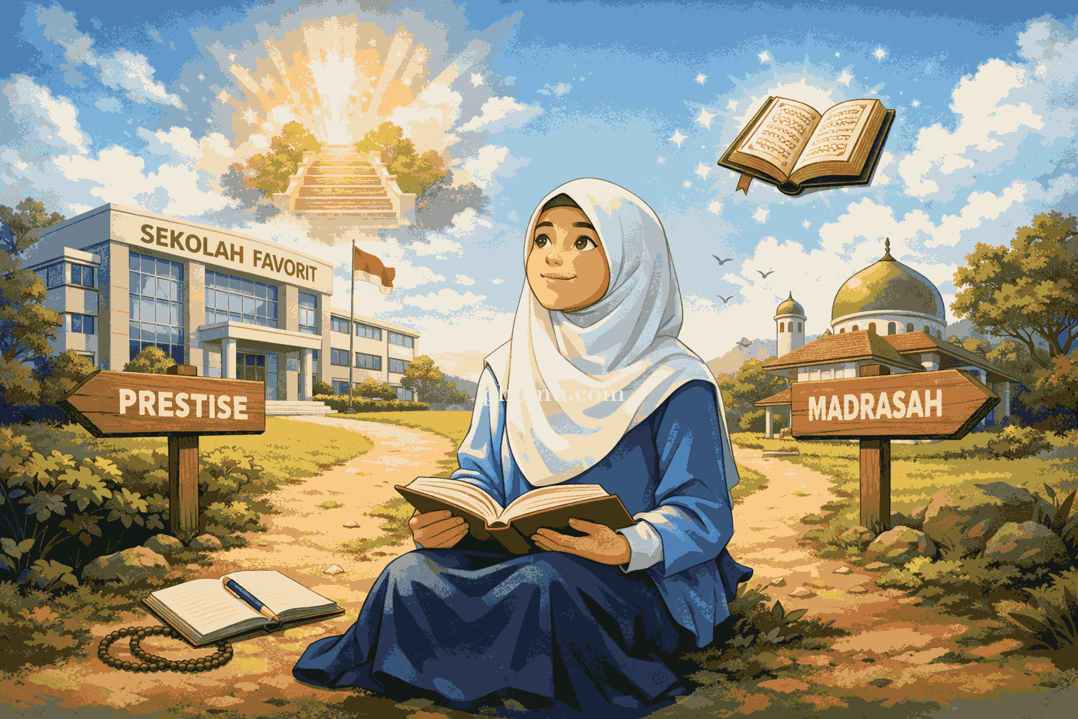 Ketika Niat Belajar Lebih Penting dari Gengsi Sekolah Favorit 