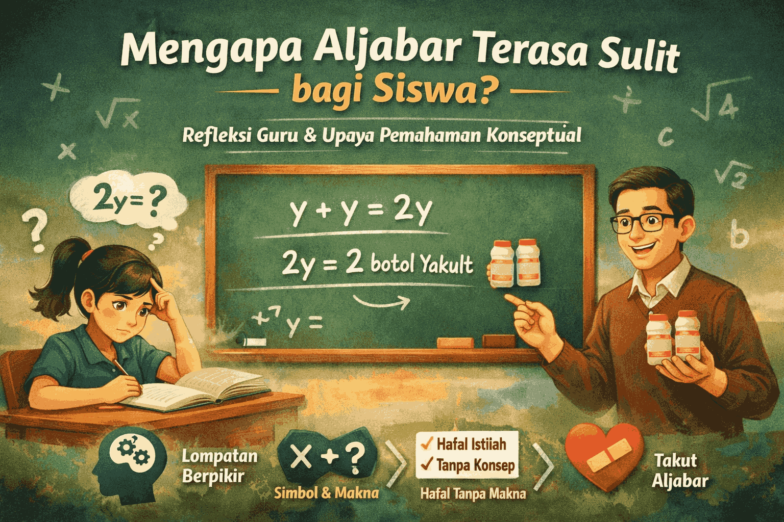 Mengapa Aljabar Terasa Sulit bagi Siswa?